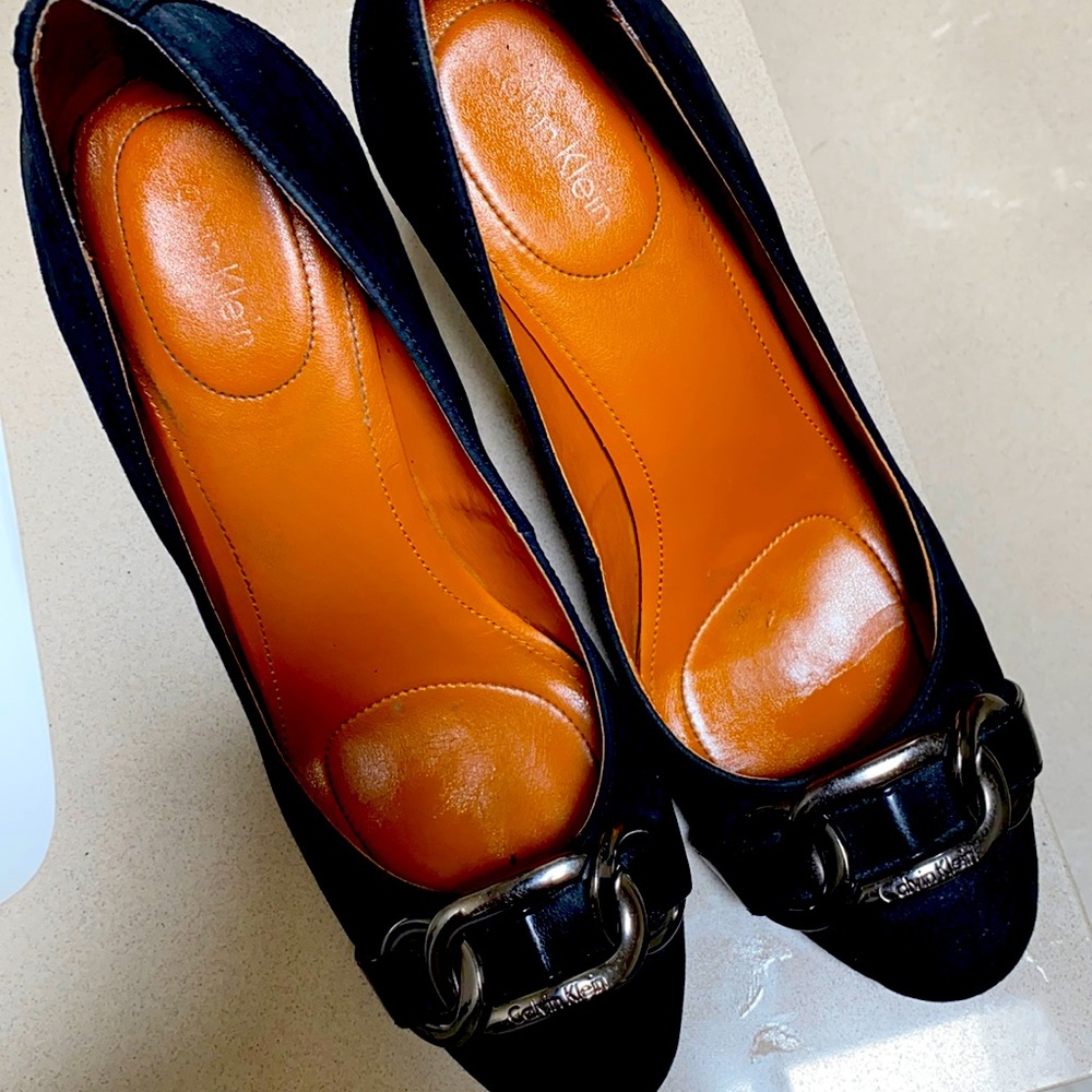 Calvin Klein pump heels.